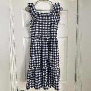 Girls gingham dress